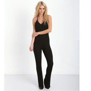 For Love & Lemons KNITZ Back to Basics Jumpsuit Black S